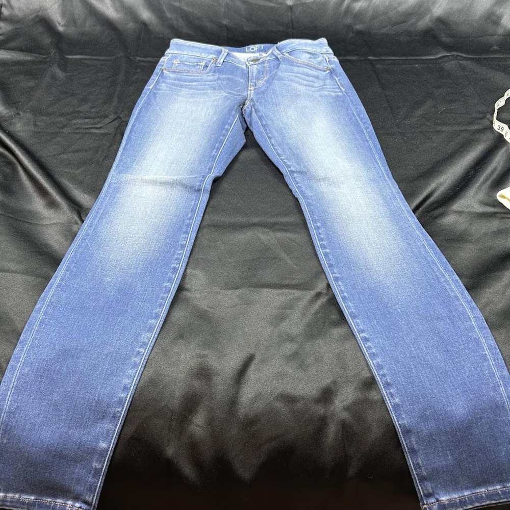 The Loft WOMENS Modern Super Skinny Jeans Medium Wash 27/4 Petite